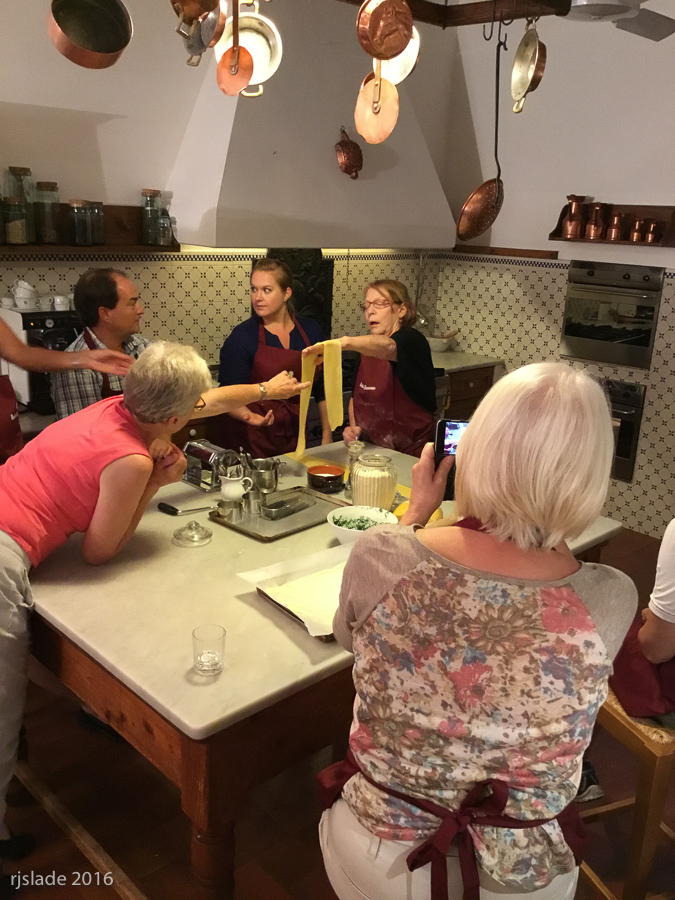 Badia Cooking School and eating