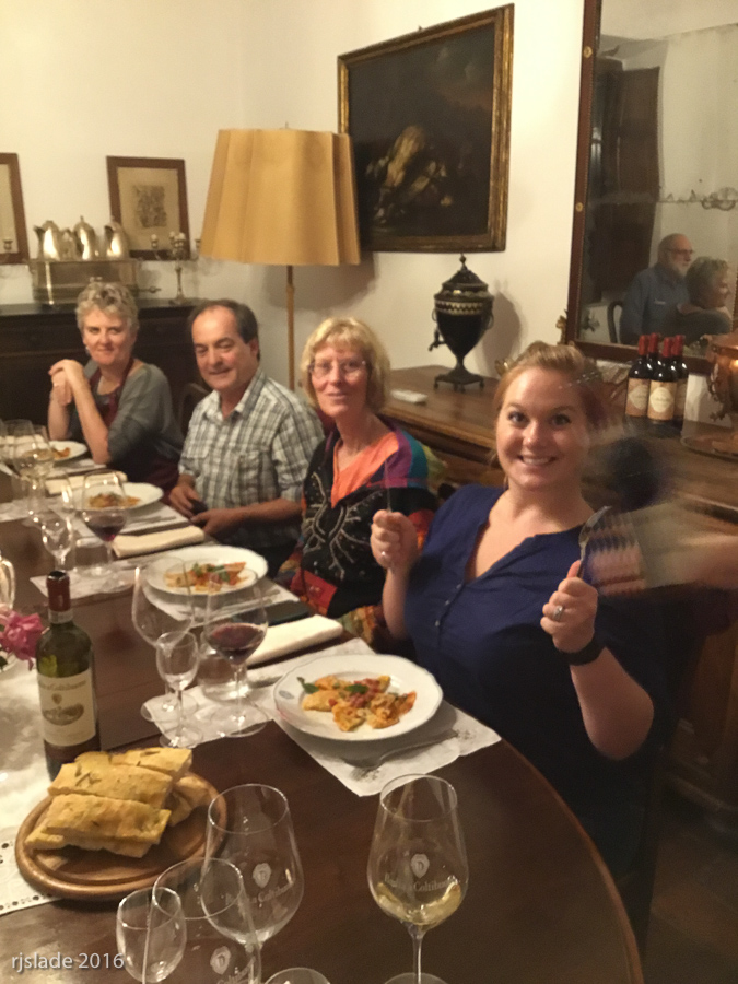 Badia Cooking School and eating